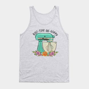 vintage kitchen baking design " bake someone happy" Tank Top